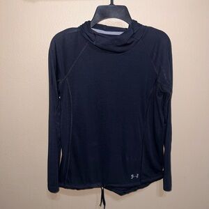 Under Armour Women's Black Long Sleeve Top with Drawstring Bottom